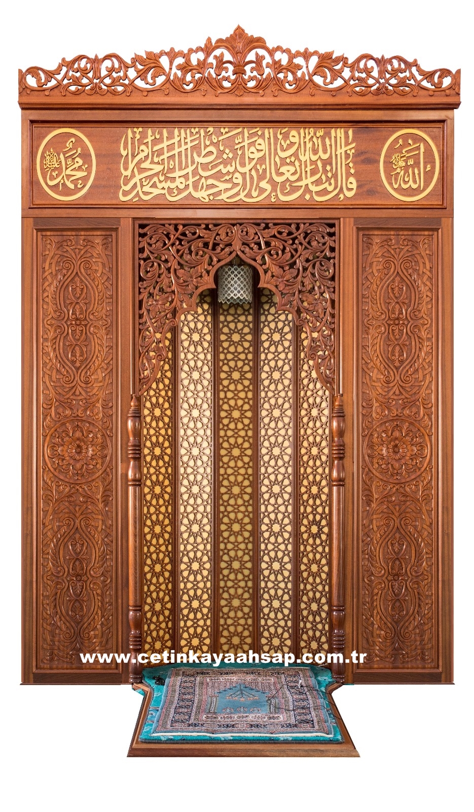  ahşap oyma mihrap